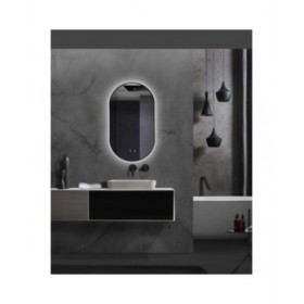 Specchio da bagno con luce LED Ledimex TOKYO M TOKY022-90NG 90 x 50 cm
