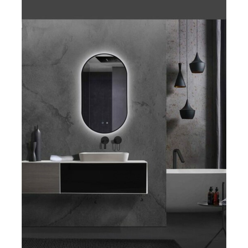 Specchio da bagno con luce LED Ledimex TOKY022-90OC 90 x 50 cm