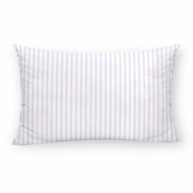 Fodera per cuscino Decolores Rayas Viola Lavanda 30 x 50 cm 100 % cotone