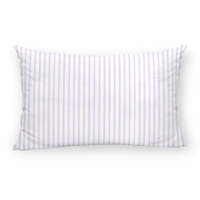 Fodera per cuscino Decolores Rayas Viola Lavanda 30 x 50 cm 100 % cotone