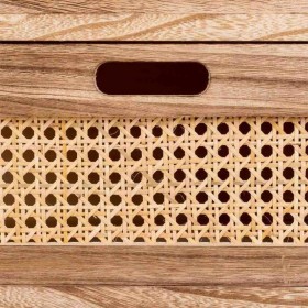 Cassettiera Alexandra House Living Canna Legno di paulownia 29 x 75 x 35 cm