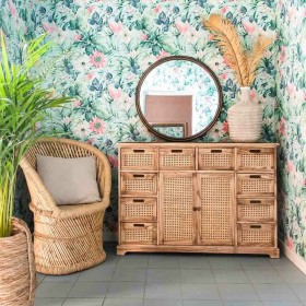 Credenza Alexandra House Living Legno di paulownia 33 x 78 x 113 cm