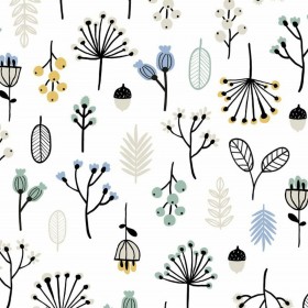 Copripiumino Decolores Santorini Menta 175 Fili 140 x 200 cm