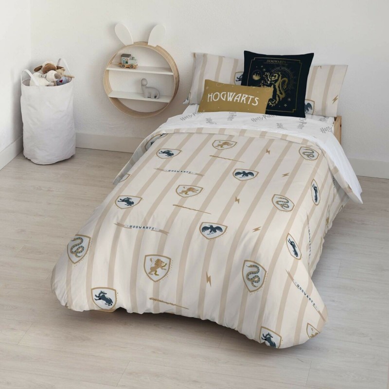 Copripiumino Harry Potter Hogwarts Classic Multicolore 175 Fili 180 x 220 cm Singolo