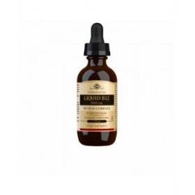 Vitamina B12 Liquida con complesso B Solgar B12 liquido 2000 g con B-Complex 59 ml