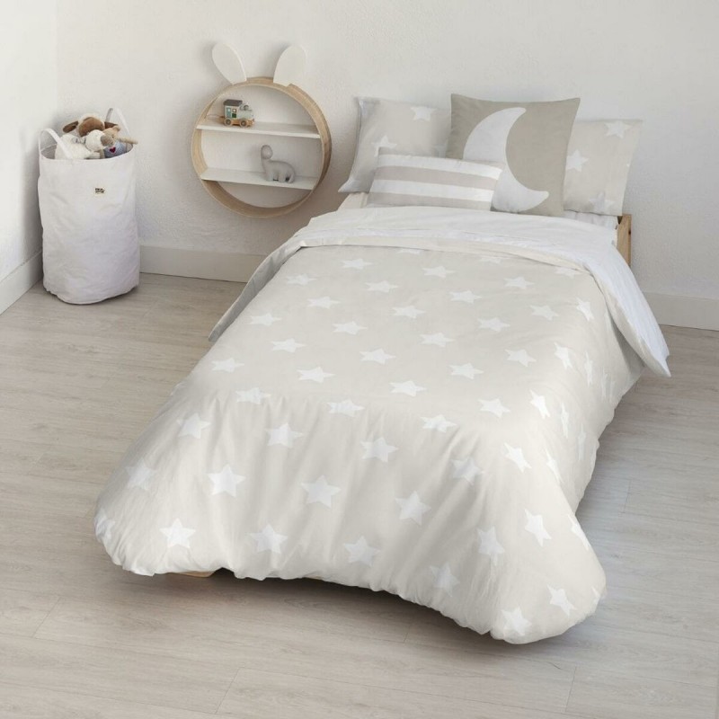 Copripiumino Kids&Cotton Runar Beige 155 x 220 cm