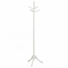 Attaccapanni da Terra Alexandra House Living Bianco 44 x 172 x 44 cm