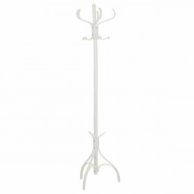 Attaccapanni da Terra Alexandra House Living Bianco 45 x 182 x 45 cm