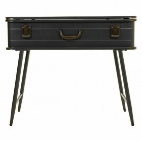 Ingresso Alexandra House Living Marrone Grigio Legno Metallo 35 x 67 x 80 cm