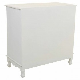 Cassettiera Alexandra House Living Bianco Crema Metallo Legno di pino Legno MDF 40 x 81 x 80 cm