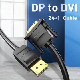 Adattatore DisplayPort a DVI Vention HAFBF Nero 2 m