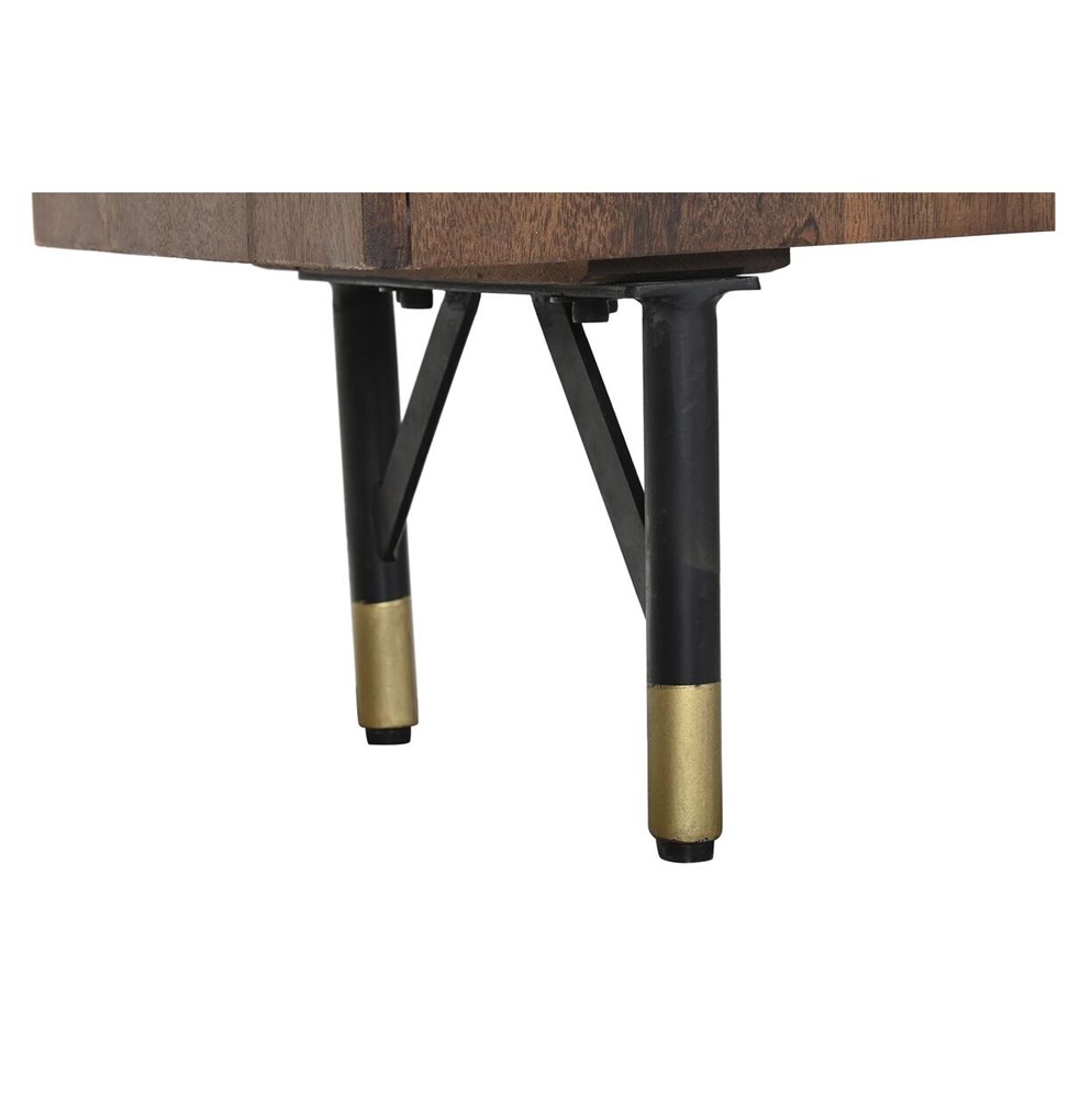 Specchio da parete Alexandra House Living Dorato Vetro Ferro 3 x 60 x 103 cm