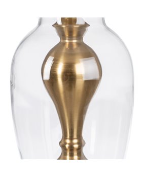 Specchio da parete Alexandra House Living Dorato Vetro Ferro 3 x 60 x 103 cm