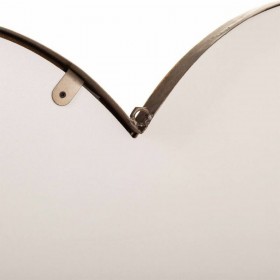 Specchio da parete Alexandra House Living Dorato Vetro Ferro 3 x 60 x 103 cm