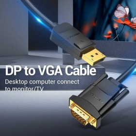 Adattatore DisplayPort con VGA Vention HBLBJ Nero 5 m