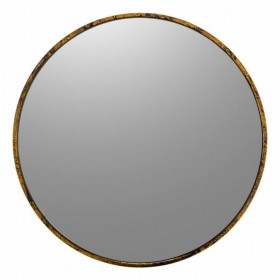 Set di 2 tavoli Alexandra House Living Dorato Vetro Ferro 60 x 56 x 60 cm