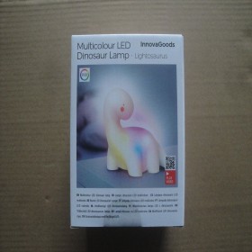 Lampada Dinosauro LED Multicolor Lightosaurus InnovaGoods