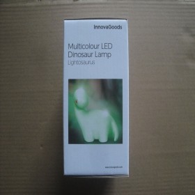 Lampada Dinosauro LED Multicolor Lightosaurus InnovaGoods