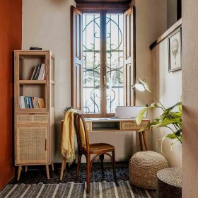 Armadio Alexandra House Living Naturale Legno MDF 173 x 40 x 46 cm