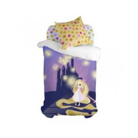 Set di copripiumino HappyFriday Mr Fox Long braid  Multicolore Singolo 2 Pezzi