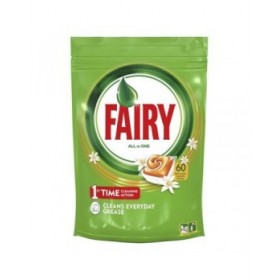 Pastiglie per lavastoviglie All in One Fairy (60 uds)