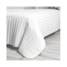 Trapunta HappyFriday Basic Dash Bianco 240 x 260 cm
