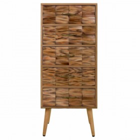 Cassettiera Alexandra House Living Naturale Legno di paulownia 108 x 38 x 44 cm