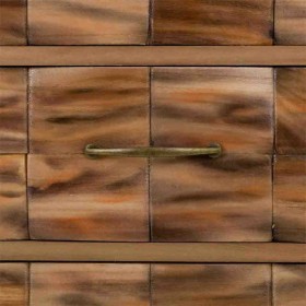 Cassettiera Alexandra House Living Naturale Legno di paulownia 108 x 38 x 44 cm