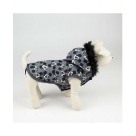 Cappotto per Cani Mickey Mouse Grigio