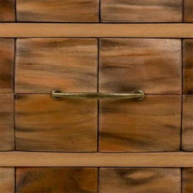 Cassettiera Alexandra House Living Naturale Legno di paulownia 75 x 38 x 45 cm