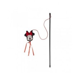 Giocattolo per gatti Minnie Mouse Nero Rosso