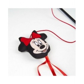 Giocattolo per gatti Minnie Mouse Nero Rosso
