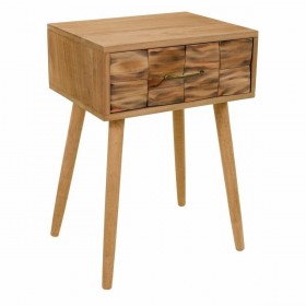 Comodino Alexandra House Living Naturale 63 x 38 x 44 cm