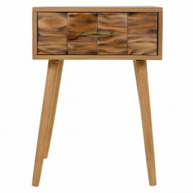Comodino Alexandra House Living Naturale 63 x 38 x 44 cm