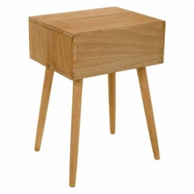 Comodino Alexandra House Living Naturale 63 x 38 x 44 cm