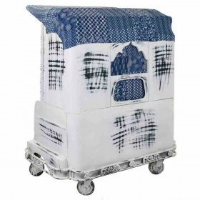 Divano Alexandra House Living Bianco Taxi 91 x 162 x 142 cm
