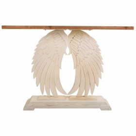 Ingresso Alexandra House Living Bianco Legno di abete Legno MDF 40 x 101 x 150 cm