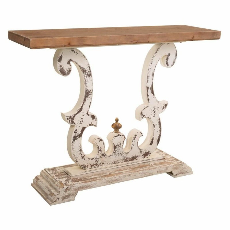 Ingresso Alexandra House Living Bianco Legno di abete Legno MDF 36 x 92 x 120 cm