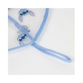 Impermeabile per Cani Stitch Azzurro M