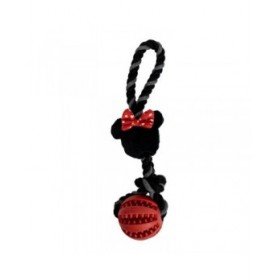 Giocattoli per cani Minnie Mouse Rosso 10 x 30 x 7 cm