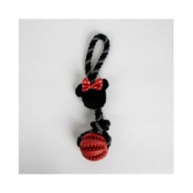 Giocattoli per cani Minnie Mouse Rosso 10 x 30 x 7 cm