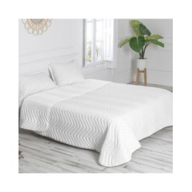 Trapunta HappyFriday Basic Arista Bianco 240 x 260 cm