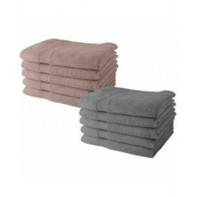 Set di asciugamani TODAY Grigio 10 Pezzi