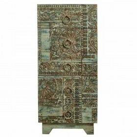 Cassettiera Alexandra House Living Legno di mango 40 x 100 x 45 cm