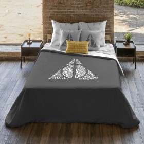 Copripiumino Harry Potter Deathly Hallows Multicolore 175 Fili 220 x 220 cm Ala francese