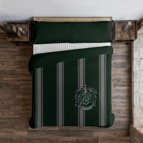 Copripiumino Harry Potter Slytherin Multicolore 175 Fili 240 x 220 cm Matrimoniale