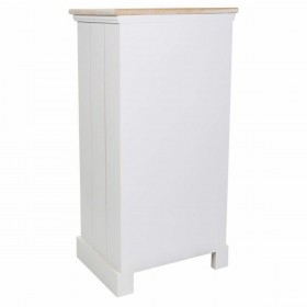 Armadio Alexandra House Living Bianco Caffè Legno di paulownia Legno MDF 30 x 80 x 40 cm