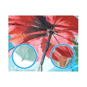 Ombrellone Ø 160 cm SPF50+ Fiore