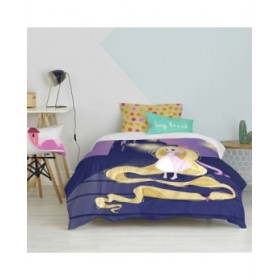 Set di copripiumino HappyFriday Mr Fox Long braid  Multicolore Singolo 2 Pezzi