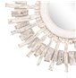 Tappeto Alexandra House Living Bianco Naturale 100 x 100 cm Circolare